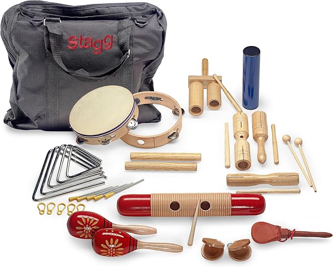 Stagg 25019396 Cpj 05 Junior Percussion Kit Tasche Amazon De Musikinstrumente