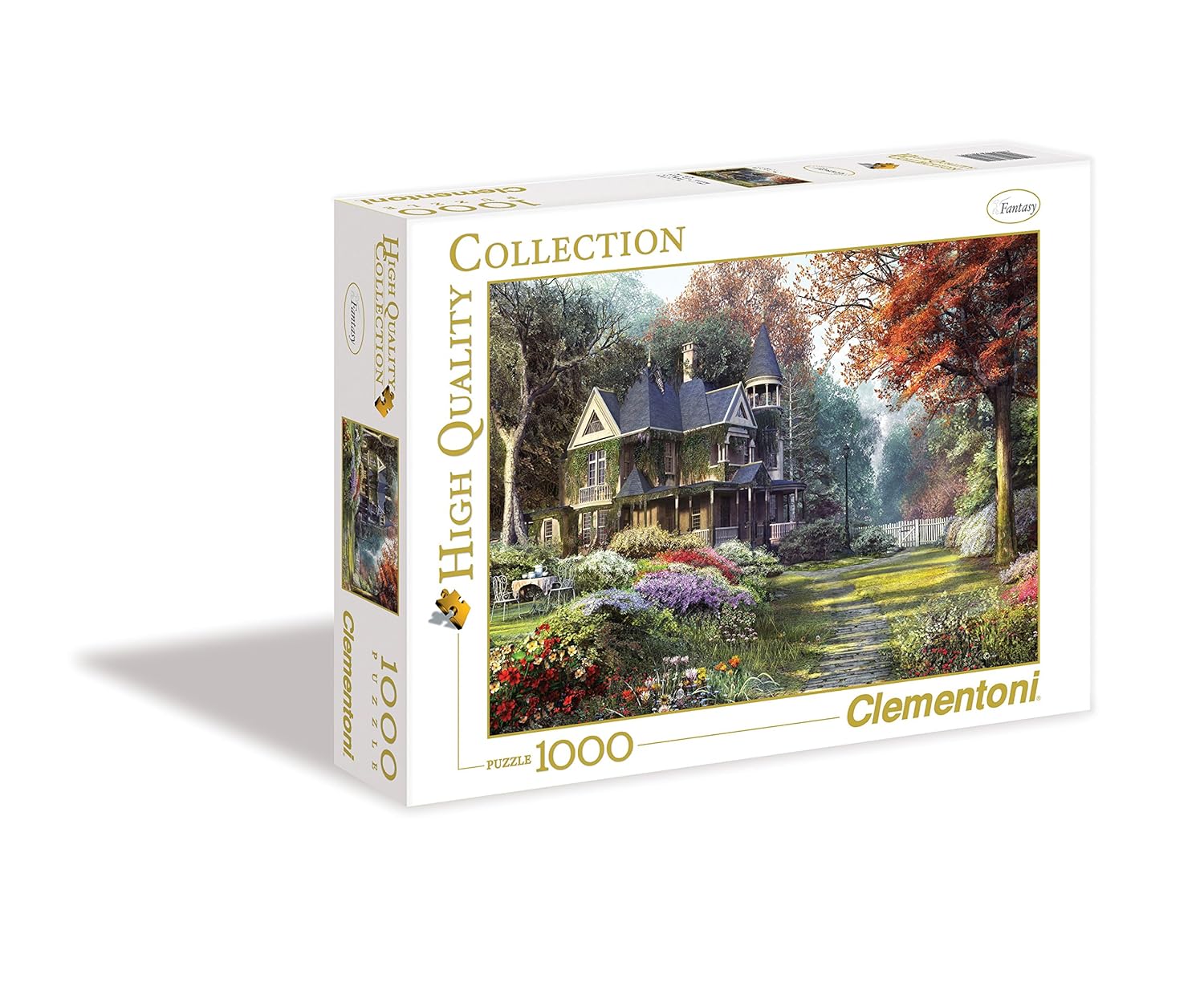 Clementoni Puzzle de piezas Victorian garden