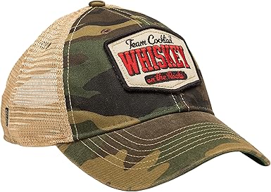 red camo hat