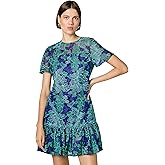 Trina Turk Womens Ruffled Hem Cocktail DressCocktail Dress
