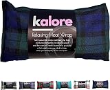 Kalore Wheat Bags Microwavable Neck and Shoulder Wrap Black Watch Tart