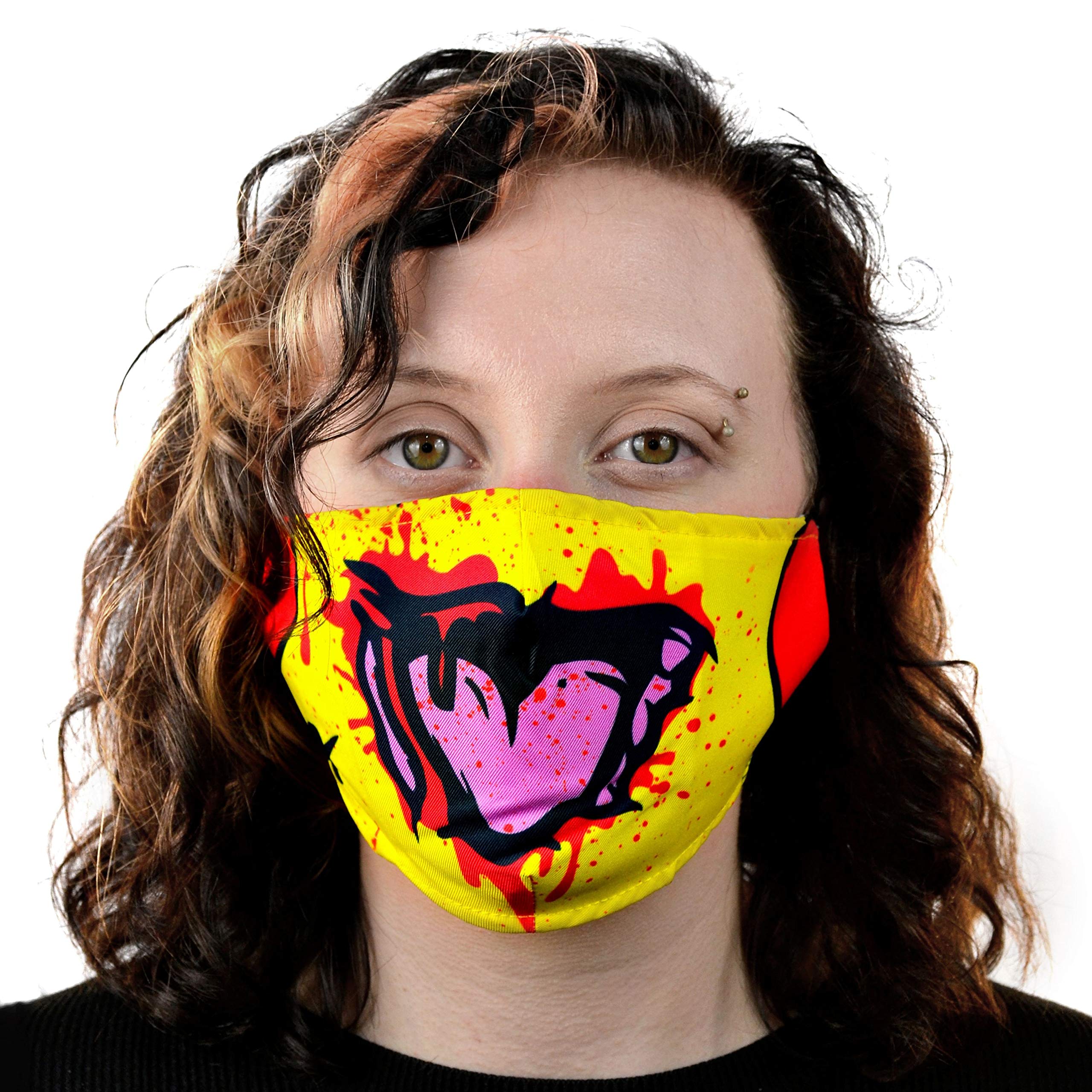 Cupcake Cult Chu Chu Mask Unisex Yellow One Size