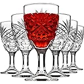 Godinger Cordial Glasses, Stemmed Drinking Glasses, Liquor Glasses - Dublin Collection, Set of 4