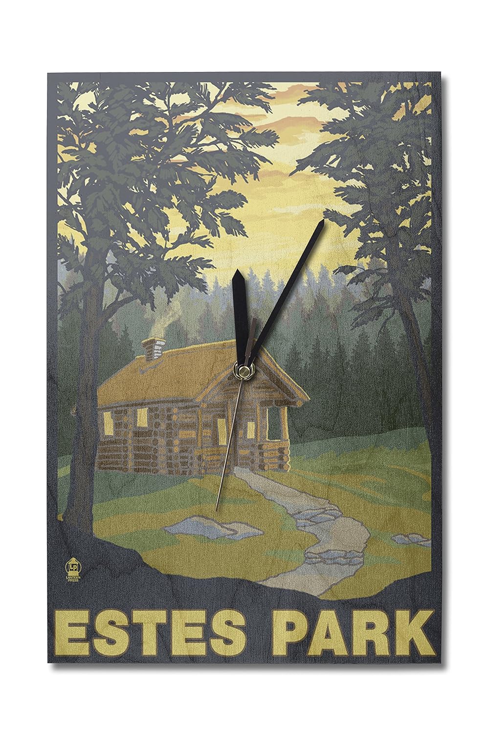 Amazon Com Lantern Press Estes Park Colorado Cabin Scene