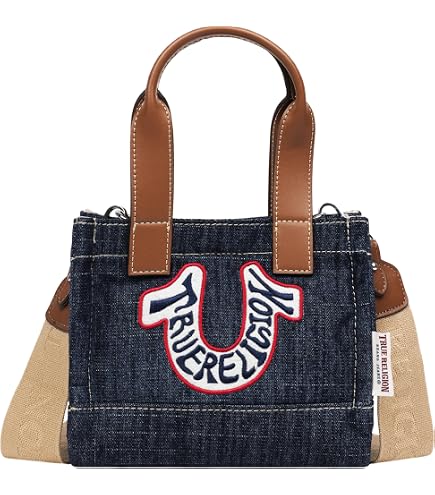 Amazon.com: True Religion Tote Bag, Women's Mini Faux Leather
