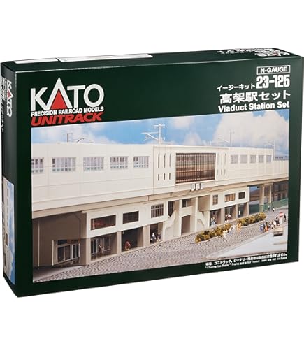 Amazon.com: Kato N Scale Unitrack Rural Station Set : Arts
