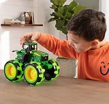 Tomy John Deere Monster Treads Lightning Wheels Tractor Toy view 6