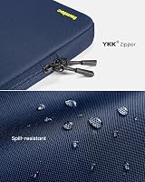 tomtoc 13 inch Laptop Sleeve 360° Protection Water-Resistant Set with Accessory view 8