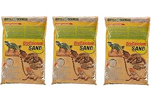 Reptile Sciences Terrarium Sand, 10-Pound, Natural Sedona (Thrее Рack)