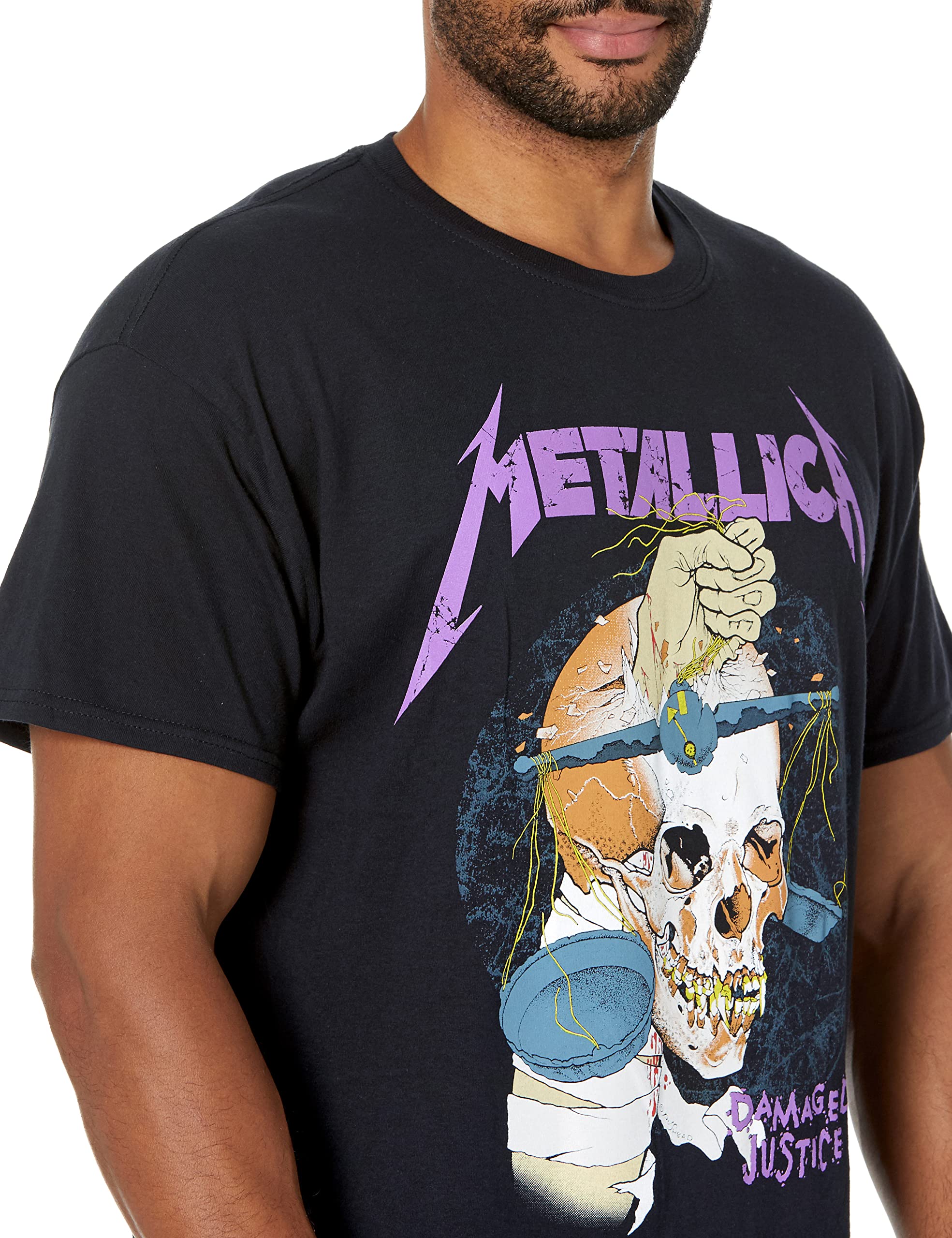 Metallica Men's Harvester of Sorrow T-Shirt, Black, X-Large