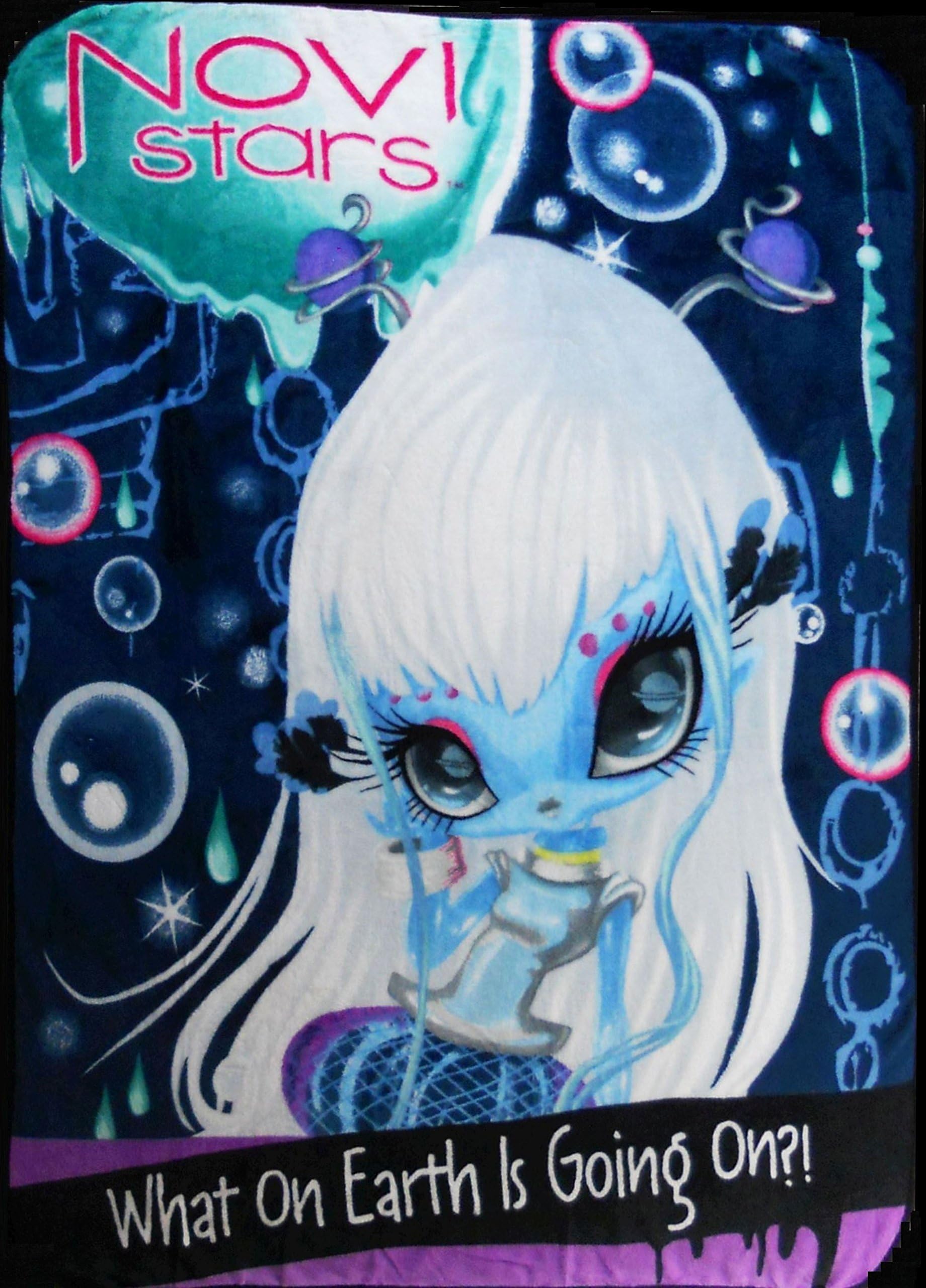 Novi Stars 46" x 60" Microraschel Throw, Super Galaxy