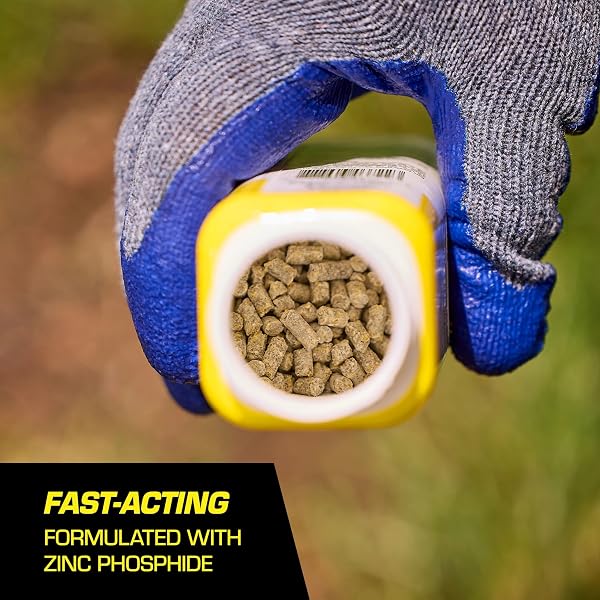 TOMCAT MOLE & GOPHER BAIT(A) – PELLETED BAIT, MOLE KILLER, 6 OZ.