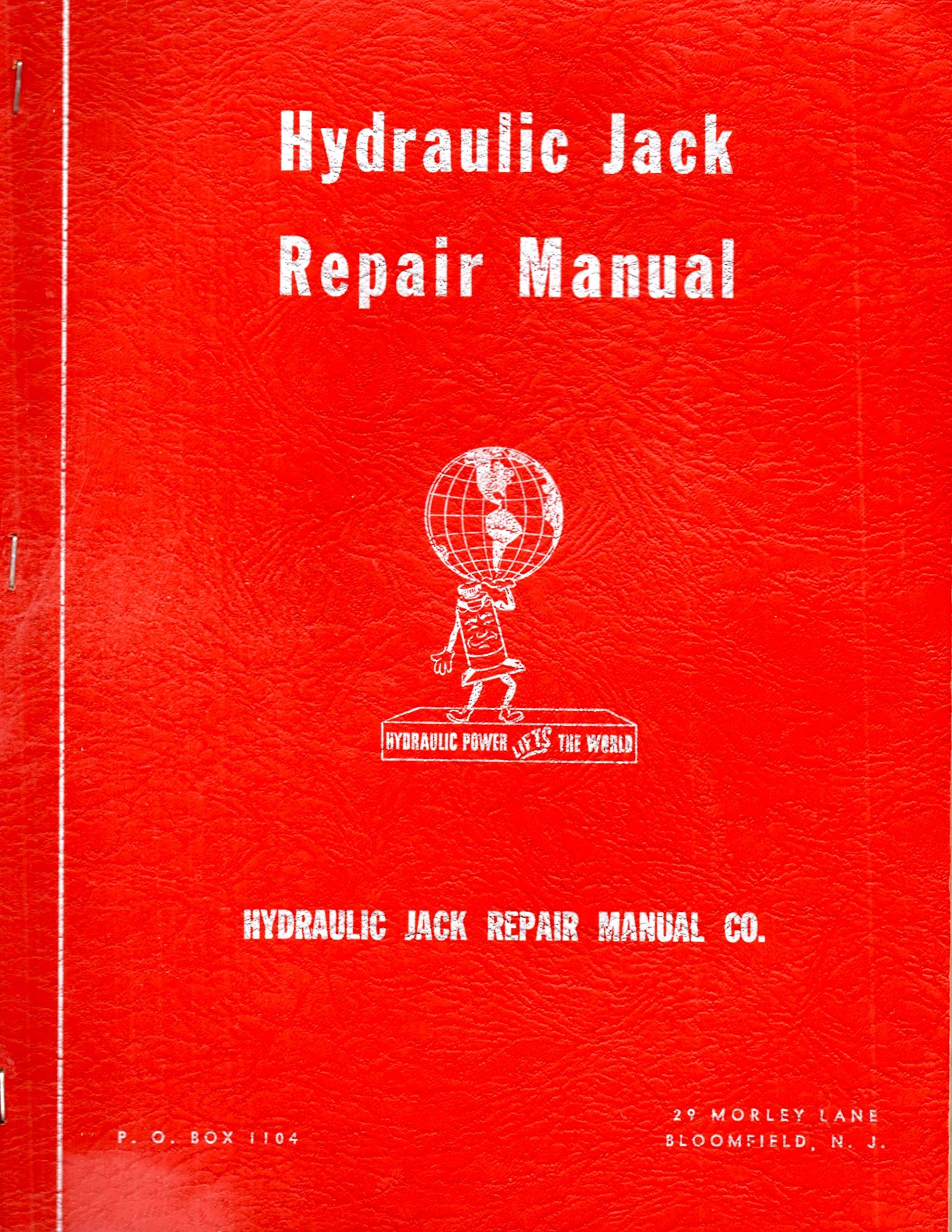 Hydraulic Jack Repair Manual Manual Of Service Repair Sheets Kron Saul Amazon Com Books