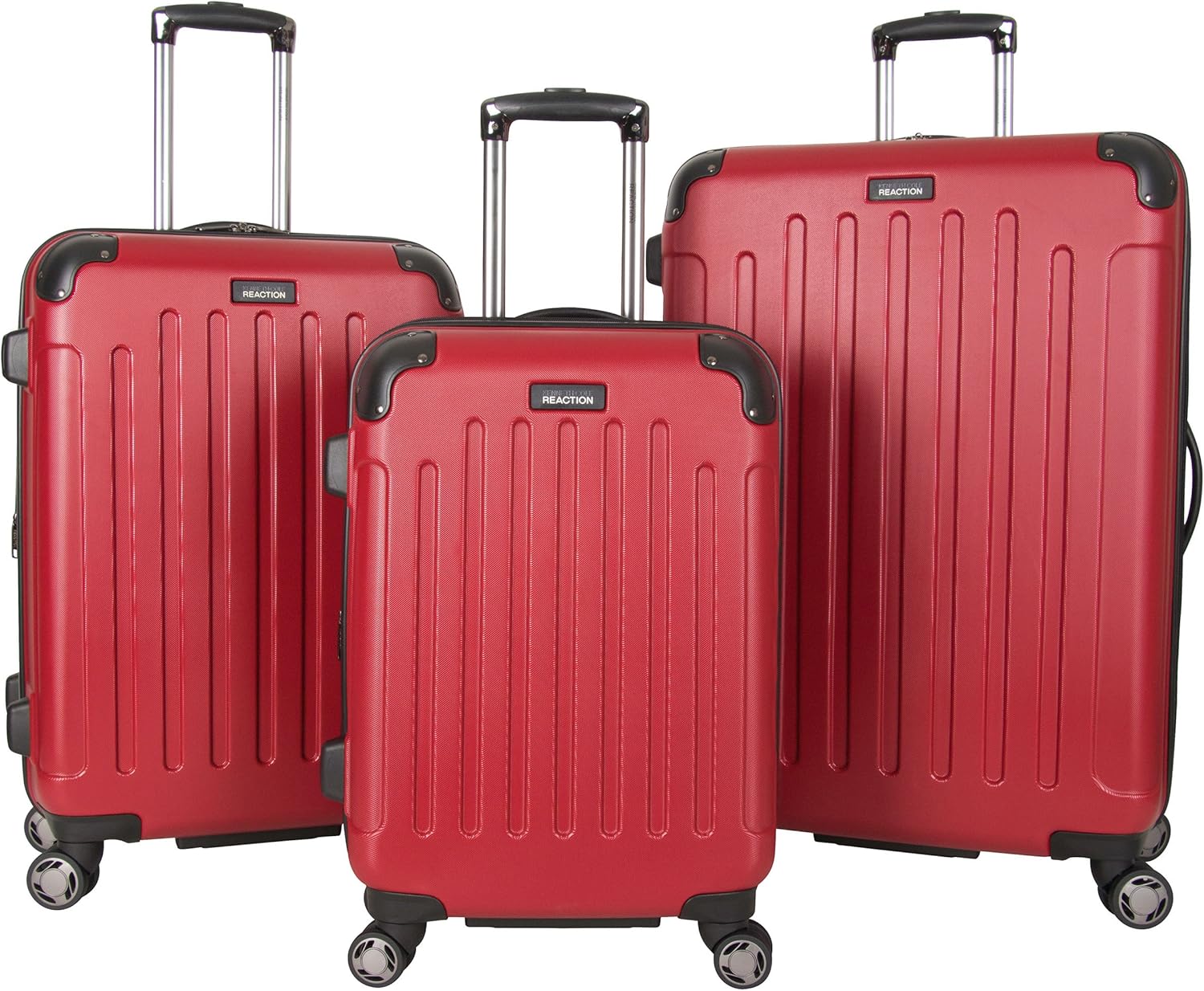 kenneth cole red luggage