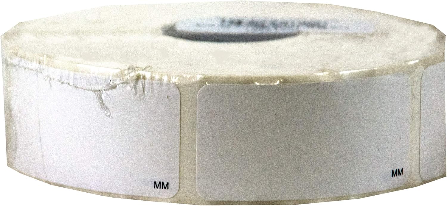 DayMark Blank Removable Label, 1" x 2", White (Roll of 1000) Amazon.ca