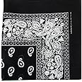 Novelty Bandanas Paisley Cotton Bandanas Single Pack