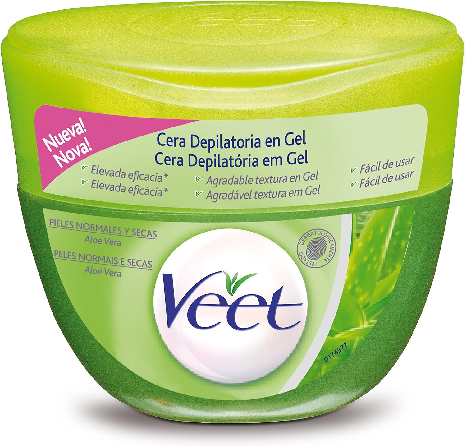 Dep.veet cera Gel Normal/seca 250ml (Aloe Vera) (8410104392024)