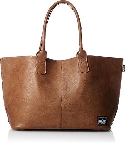Amazon レジスタ 本革風 トートバッグ メンズ レディース 大容量 マチ広 自立 底鋲付き キャメル Regista レジスタ トートバッグ