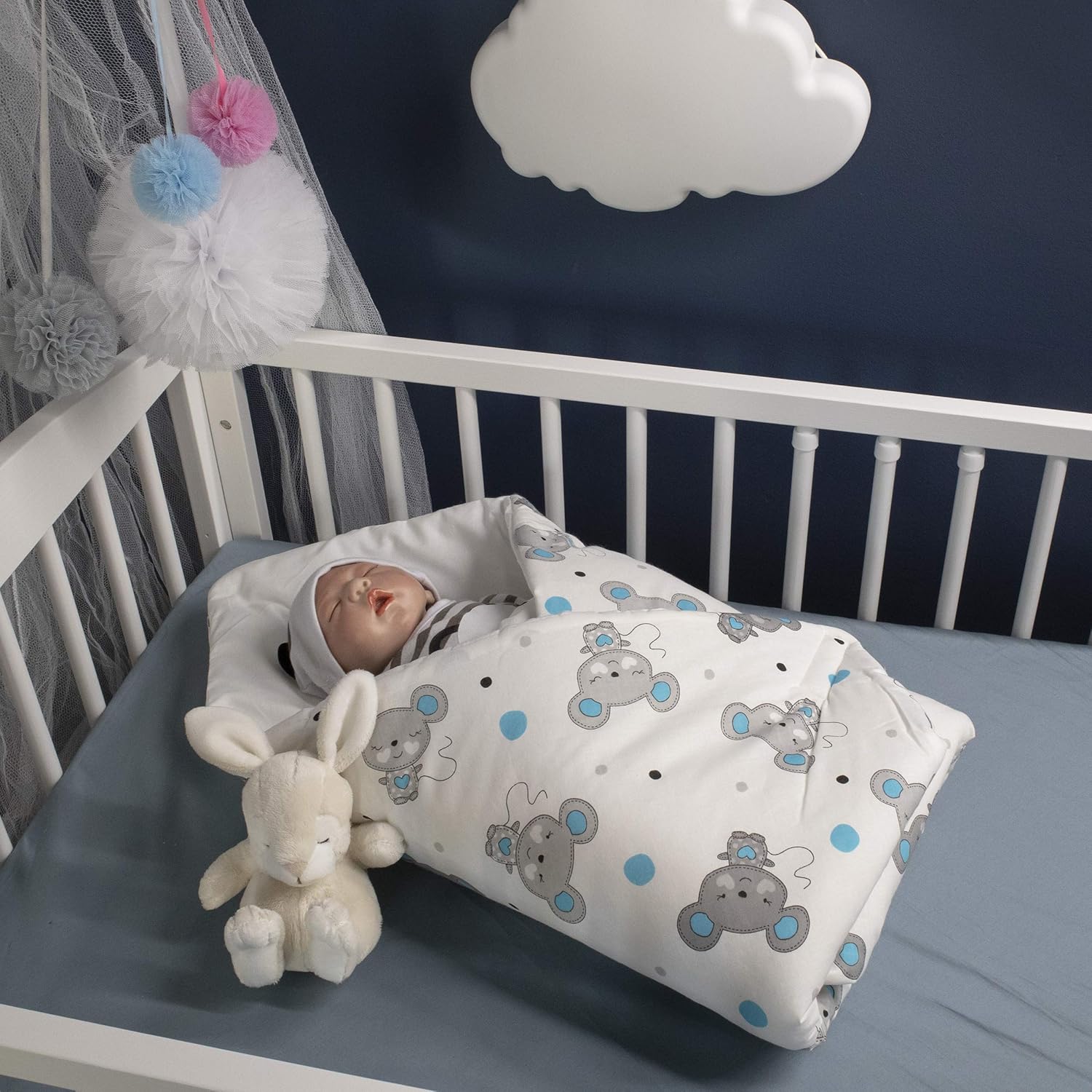 kids cot with sleeping bag