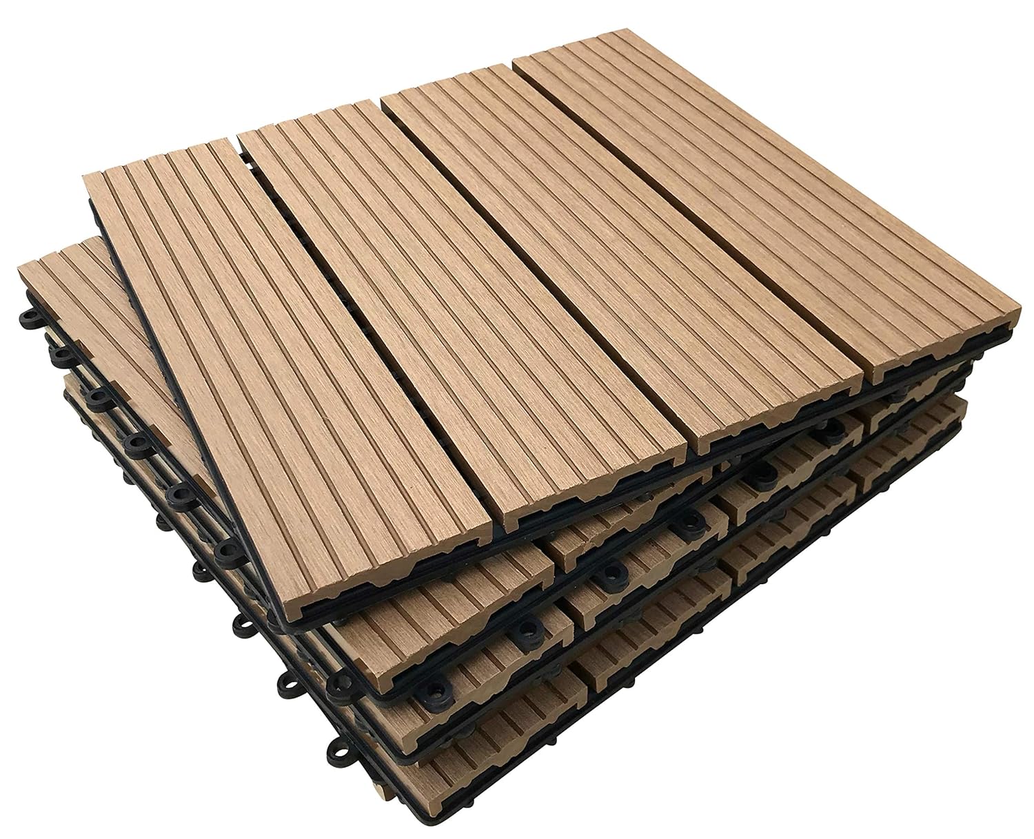 The Famous ClickDeck Composite Decking Tiles Patio, Balcony, Roof