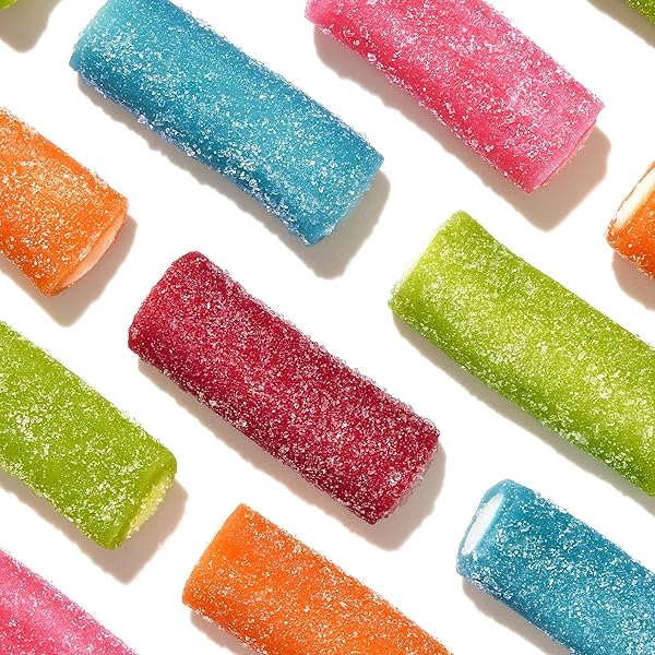 SWEETARTS ROPE BITES CANDY, MIXED FRUIT, 8 OUNCE RESEALABLE BAG
