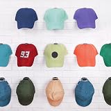 BELLE VOUS 16x Black Self-Adhesive Hat Hooks - Wall Mount Display Organiser Rack view 6