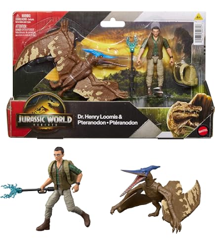 Amazon.com: Jurassic World Chaos Theory Danger Pack Dsungaripterus
