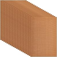 Clay Oven Safe Work Mat Non Skid Mat Polymer Clay Mat Bake Clay Tool Oven Liners Mat for DIY Crafts Projects, 7.9 x 11.8 Inch