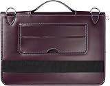 Broonel Purple Leather Laptop Messenger Case - Samsung Galaxy Book Pro 360 13.3" view 5