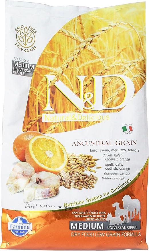 farmina cod and orange