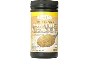 Fiberlife Organic Flax Seeds Cold Milled, 500gm