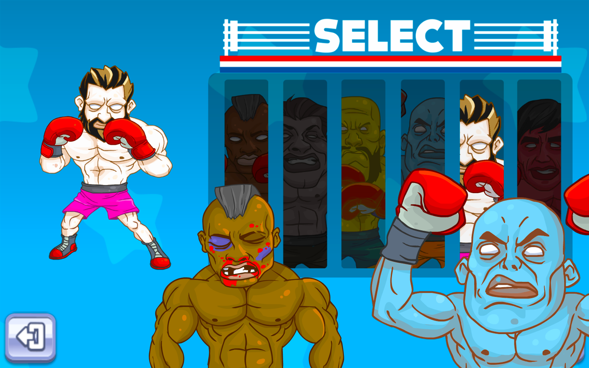 Wrestling Boxing Physics Champions