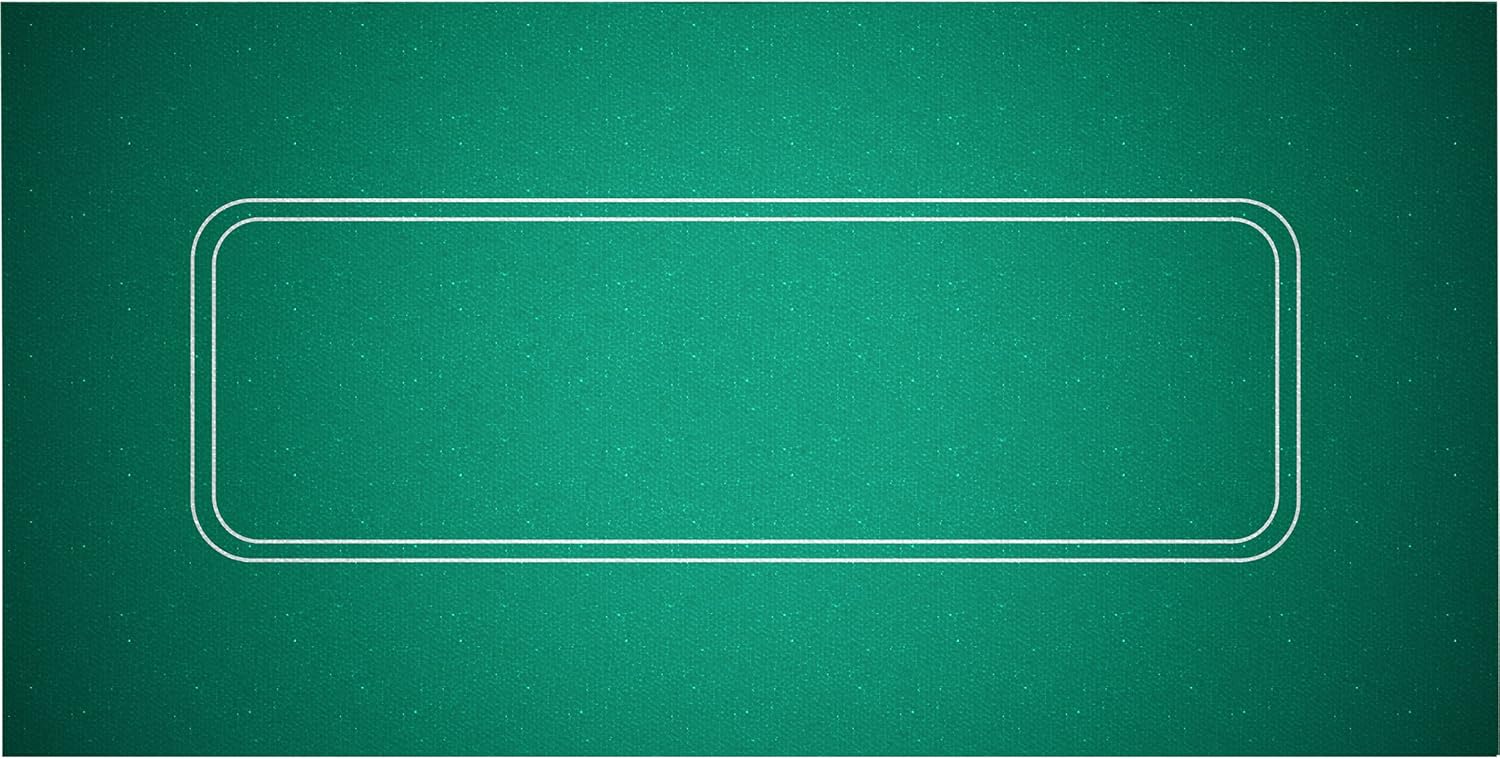 Best green felt round poker table cloth