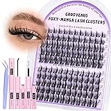 Goddvenus Manga Lash Cluster Kit Wispy Lashes