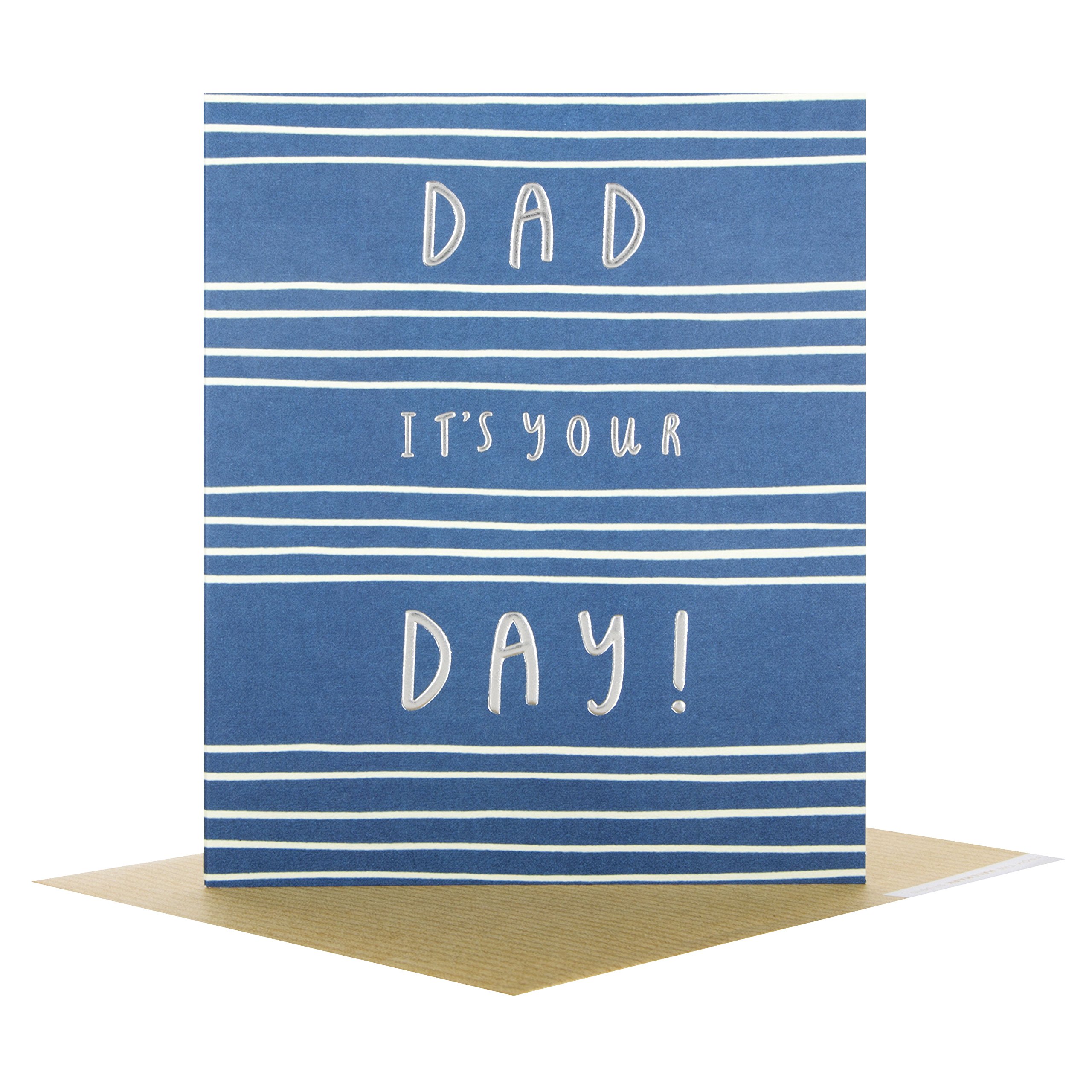 Hallmark 25507468 Dad Birthday Studio Card "Blank" - Small