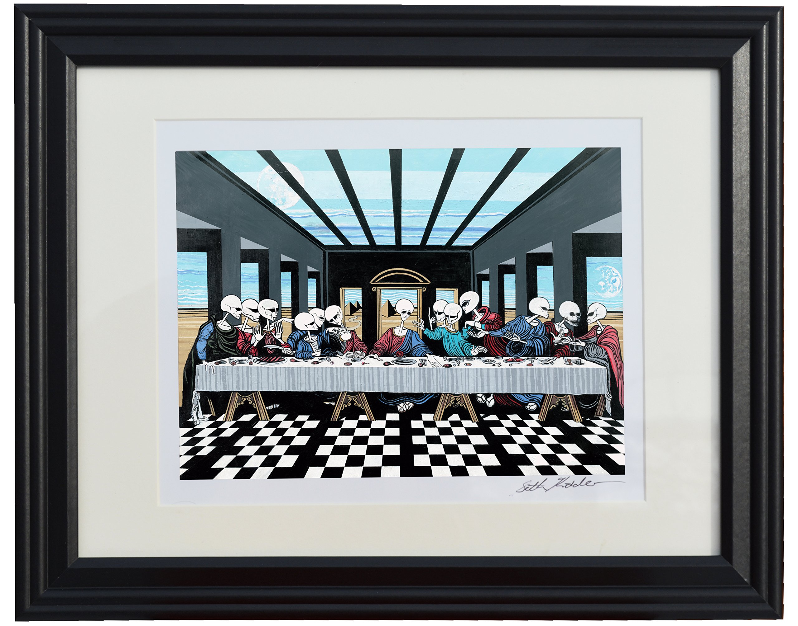 The Lost Supper or The Last Supper? Ancient Aliens/UFO/Alien Art/Hollow Earth Theory/Alien Beings/Su