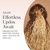 Kitsch French Hair Pin for Women Gold Zinc Alloy Anti-Rust 1pc view 8
