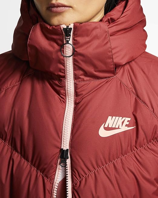 coral nike jacket