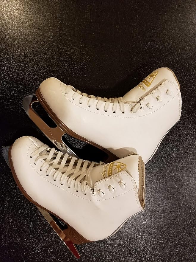 Jackson Mystique Ice Skates JS1491 Girls White Figure Ice Skates