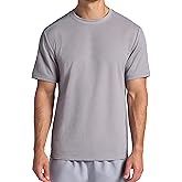 Head Mens Elite Flex Short Sleeve Waffle Tech Crewneck T-Shirt, Relaxed Fit, Midweight Material