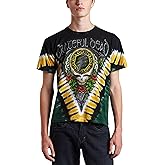 Liquid Blue Men's Grateful Dead Shamrock Tie Dye T-Shirt