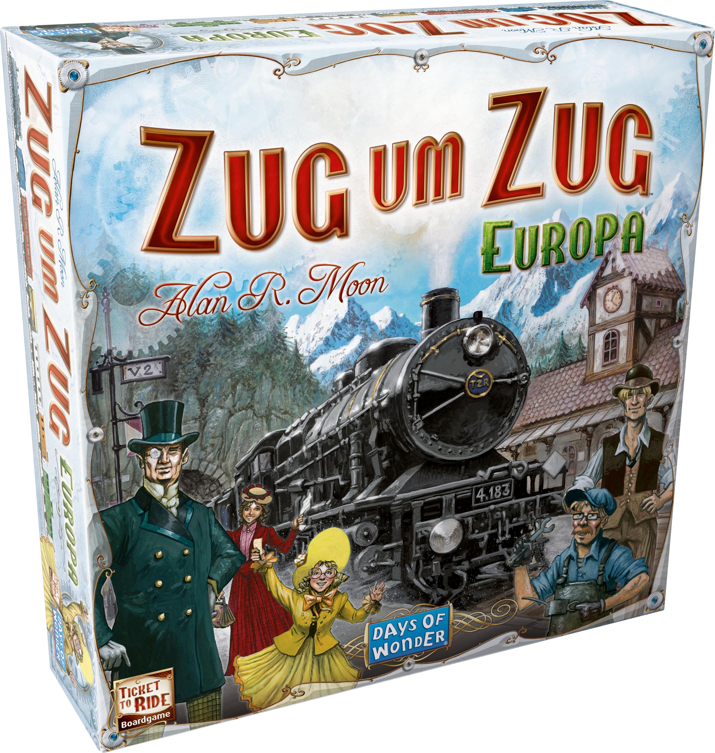 Asmodee 200098 "Ticket to ride: Europe" Boardgame - German Version — image 1