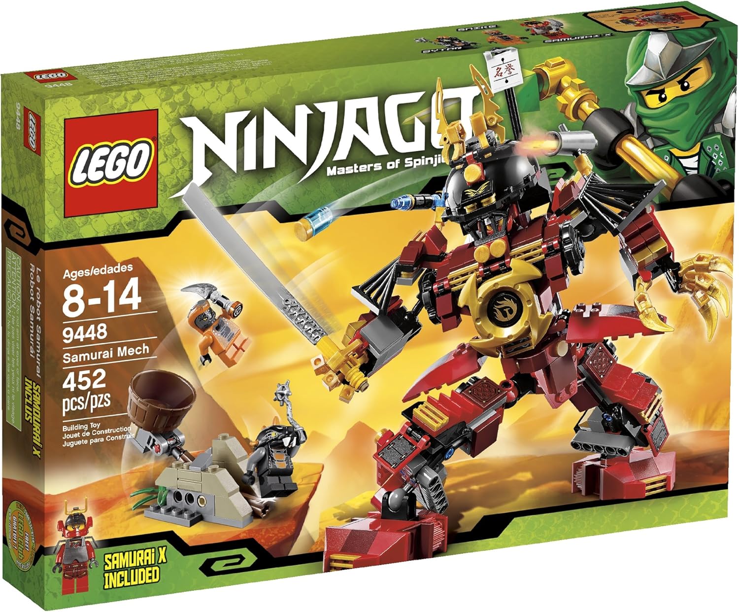 ninjago 9448