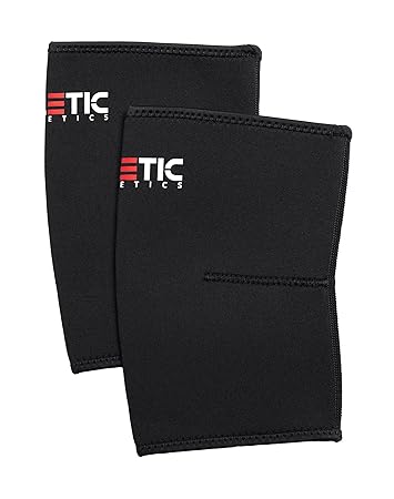 Ellenbogenbandage / Elbow Sleeves [3mm Neopren] zur Unterstützung beim Krafttraining, Powerlifting und Fitnesstraining - Komp