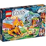 LEGO Elves 41175 - Lavahöhle des Feuerdrachens, Kreatives Spielzeug für 8- bis 12-Jährige