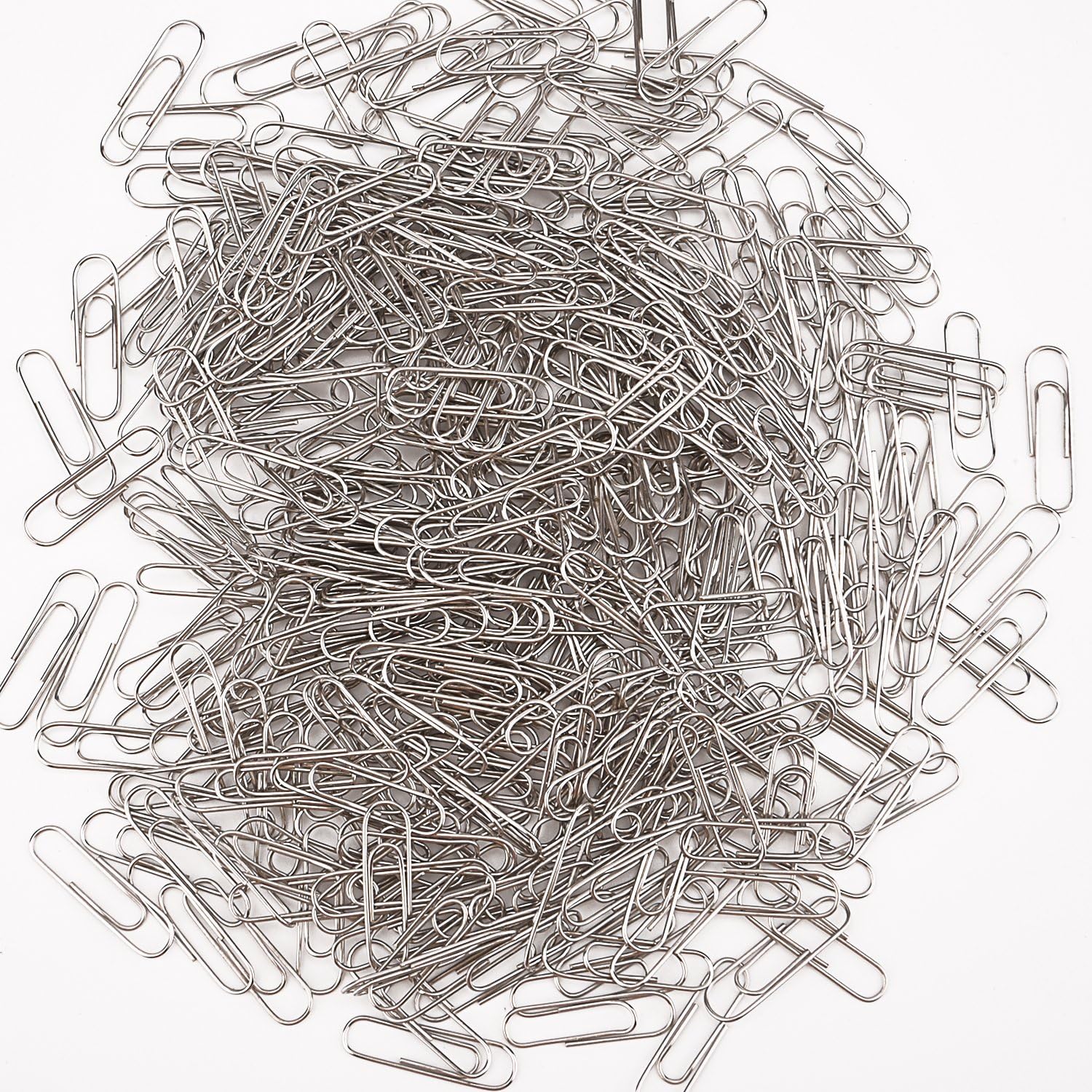 Sunmns 400 Pieces Stainless Steel Paper Clips, 11/10 Inch BigaMart