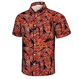 Hawaiian Shirt for Men, Hawaii Short Sleeve Button