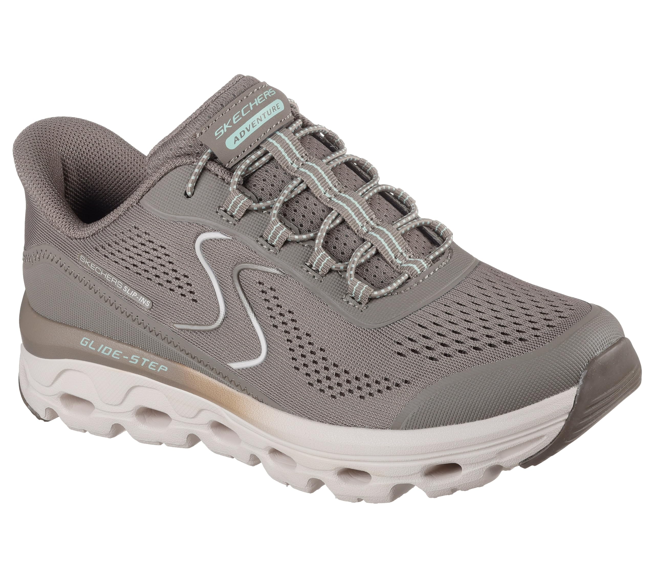 Glide-Step Sole Hands Free Slip-INS, BRN, 5.5 Image