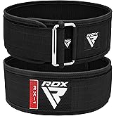 RDX Weight Lifting Belt - AUTO LOCK 4” Premium Adjustable Gym Belt for Olympic Cross Training - Support for Men Women Functional Fitness Workout - WOD Powerlifting Bodybuilding Weightlifting Deadlift
