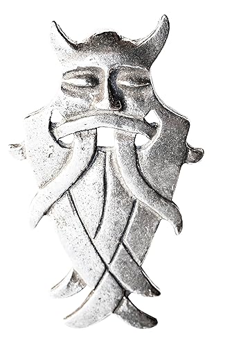 Odin's Maske - für Schlauheit und Diskretion - Trove of Valhalla, eine Sammlung von authentischen Viking Anhänger Halsketten beendete bleifrei-Zinn